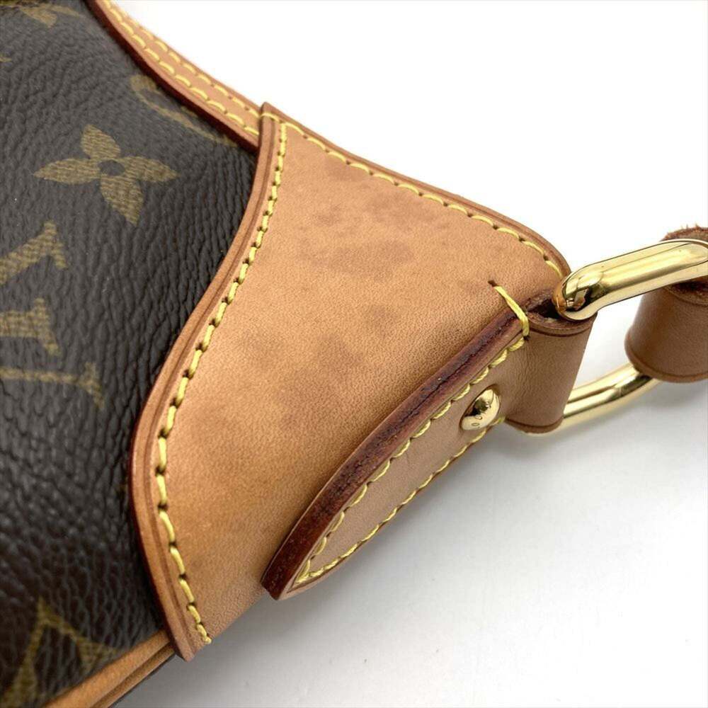 LOUIS VUITTON Authentic Brown Monogram Canvas Shoulder Bag - Picture 9 of 10